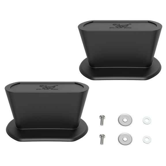 Silicone Universal Pot Lid Replacement Knobs Pan Lid Holding Handles 2 Pack Black