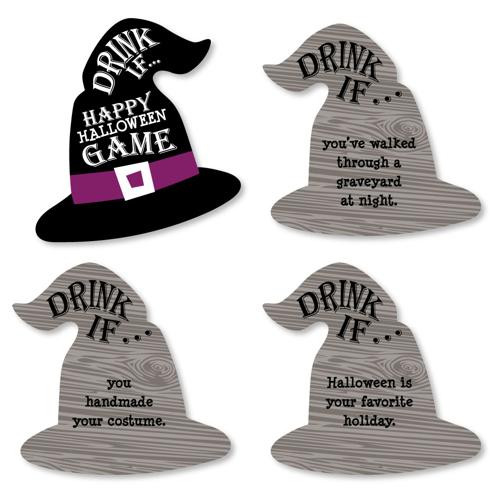 Drink If Game Happy Halloween Witch Party Game 24