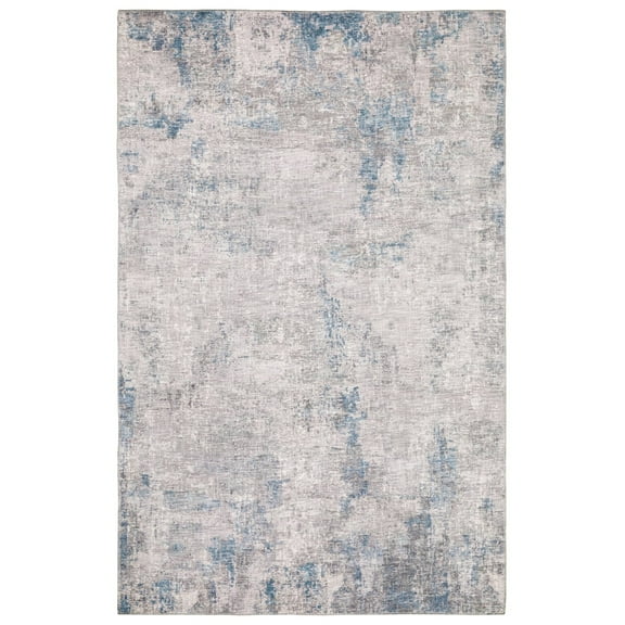 Oriental Weavers Myers Park Area Rug MYP12 Gray Faded Worn 2' x 8' Rectangle