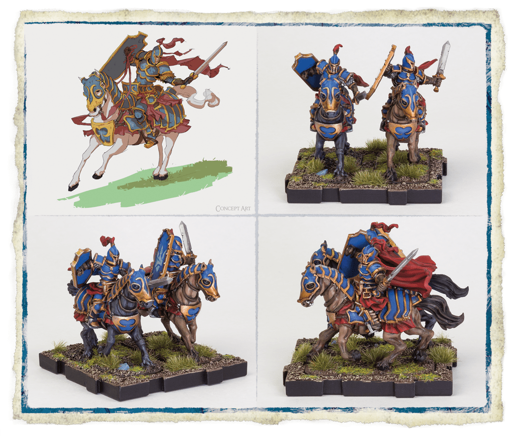 Oathsworn Cavalry New Runewars Miniatures