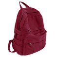 thumbnail image 1 of Mochila GAMLFL de lona roja burdeos para mujer 19L, 1 of 6