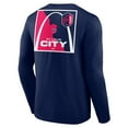 thumbnail image 3 of Men's Navy St. Louis City SC Team Hometown Collection Long Sleeve T-Shirt, 3 of 3
