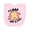 AD-Pink, variant on Inktastic I Loaf You a Lot with Cute Bread Clip Art Newborn Bib