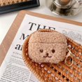 thumbnail image 3 of Estuche esponjoso YONGSHENG compatible con Apple Airpods 3 con osito de peluche de dibujos animados, 3 of 5
