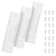 thumbnail image 1 of Bisagra para puerta contra tormentas BANLIN, paquete de 3, blanca, de aluminio, 13 cm, 1 of 7
