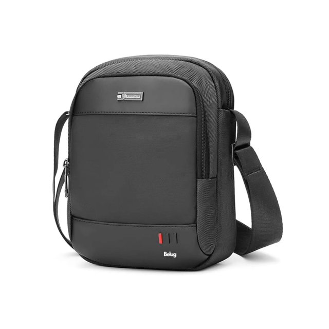 Bandolera Impermeable Urbana Belug, Negro Hombre