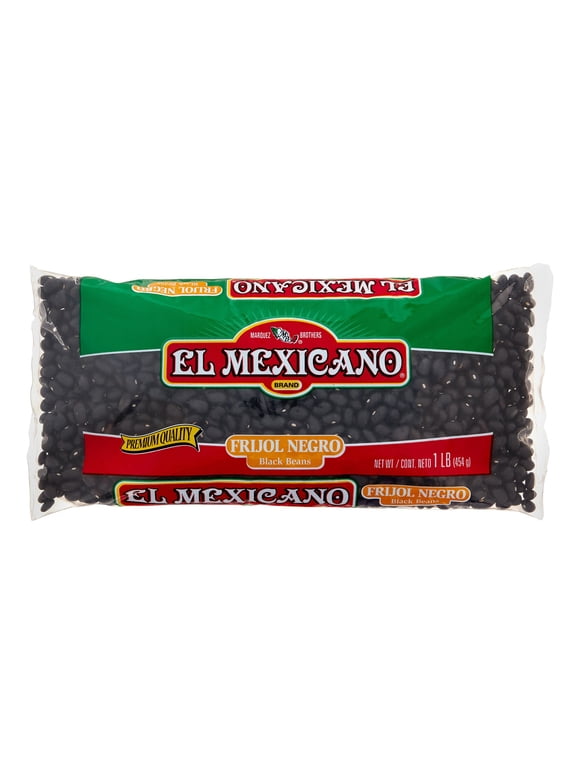 El Mexicano, Black Beans, 1 Lb