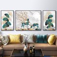 thumbnail image 4 of 11CT punto de cruz completo Ginkgo hoja contada DIY hilo de algodón costura arte de pared Hugtrwg Para estrenar, 4 of 9