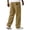 PANTS250-Khaki, variant on Mens Corduroy Wide Leg Pants Back Patch Pockets Loose Fit Full Length Casual Solid Color Mens Outdoor Trousers