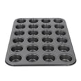 thumbnail image 1 of Molde Para Muffins De 24 Tazas, Fácil De Limpiar, Antiadherente, Estable Y Práctico, Resistente Al Calor De 450 ℉, Molde Para Hornear Cupcakes Pequeño Para Cocina Casera, 1 of 7