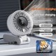 thumbnail image 5 of Ventilador Plegable Portátil de Alta Velocidad 2025 con Turbina USB y Pantalla Digital, para Colgar en el Cuello, para Exteriores., 5 of 5