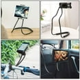 thumbnail image 4 of LYTIVAGEN Cell Phone Holder Hanging on The Neck, 360° Rotation Flexible Mobile Phone Neck Holder, Lazy Phone Holder Mount for Smartphone, Mini-Tablet (Black), 4 of 7