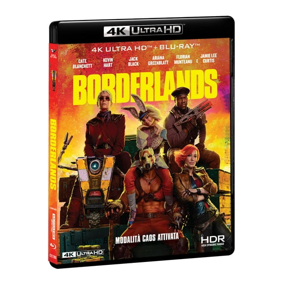 Borderlands - 4K (Bd 4K   Bd Hd) (4K Ultra HD) Cate Blanchett Jamie Lee Curtis Kevin Hart