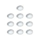 thumbnail image 1 of Mini huevos de pájaro de ágata de cristal de 20 mm (10 unidades) | Huevos de Pascua naturales pulidos | Cristales curativos diminutos de 2 cm | Simbolizan nuevos comienzos | Set de regalo con bolsas, 1 of 2