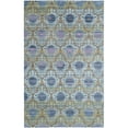 thumbnail image 7 of SAFAVIEH Valencia Raschelle Quatrefoil Polyester Area Rug, Lavender/Gold, 6' x 9', 7 of 7