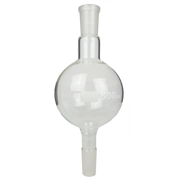Flask, Biomass 500ml, 24/40 Ground Glass Joint