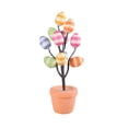 thumbnail image 4 of 6PCS Easter Foam Egg Tree Tabletop Decor 10.23in Potted Spring Display for Home and Party, Easter Decorations for Home and Holiday Decor, 4 of 9