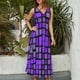 thumbnail image 2 of Vestido De Noche De Lujo Sin Mangas Para Mujer, Abstract Geometrical Vestido De Fiesta, 2 of 5