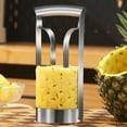 thumbnail image 6 of QHUDLV Simplify Your Pineapple Preparation with the Stainless Steel Pineapple Peeler - Enjoy Perfectly Sliced and Cored Pineapples Every Time pineapple corer, 6 of 9