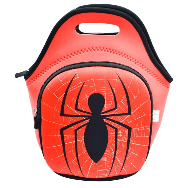 Lonchera Neopreno Suave Ambient 21 Modelo Disney Marvel Spider Man Bolsa Reutilizable para Almuerzo