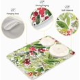 thumbnail image 4 of Dish Drying Mat, Christmas Berries Spruce Branches Microfiber Kitchen Dish Pads Super Absorbent Dish Drainer Mat Fast Drying Heat-resistant Drying Mat for Kitchen Counter, 18x2, 4 of 7