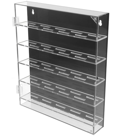 Hytrove Medal Display Frame Acrylic Black 1Pack 11.8X10.2X2In