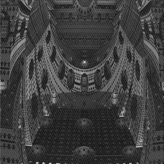 Ahgly Company Machine Washable Indoor Square Transitional Carbon Gray Area Rugs, 4' Square