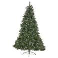 thumbnail image 6 of GDF Studio 9 Foot Mixed Spruce Artificial Christmas Tree with Red Berry Glitter Branches and Pinecones, Unlit, 6 of 6