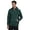 Dark Green, variant on RBX Active Men's 1/4 Zip Fleece Hoodie Sweatshirt with Pockets