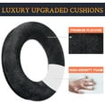 thumbnail image 5 of SOULWIT Velour Ear Pads Cushions for Beyerdynamic DT 770/DT770 PRO/DT511/DT801/DT831/DT901/HS300/MMX300/Custom One PRO Plus/Custom Studio, Ear Pads Cushions with High Density Foam - Black, 5 of 6