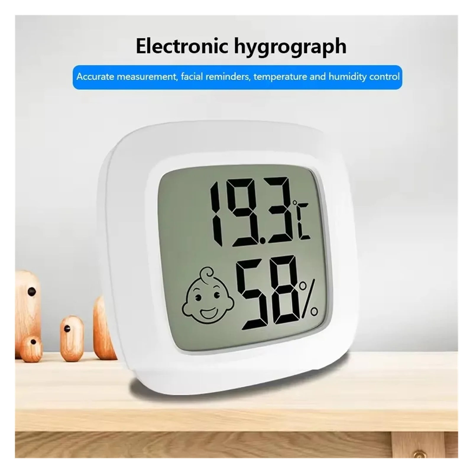Mini LCD Digital Indoor Convenient Temperature Sensor Humidity Meter Gauge thermometer Hygrometer ,Simple Operation