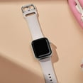 thumbnail image 3 of compatible Apple Watch SE 44mm Pin Buckle Silicone Watch Band Cheap and fine, 3 of 4