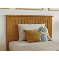 thumbnail image 6 of AFI Nantucket Twin Wood Platform Bed with Matching Footboard & Twin Trundle, Light Toffee, 6 of 15