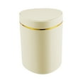 thumbnail image 3 of Small Trash Can with Lid, Mini Trash Can for Bathroom, Office and Bedroom, Small Bathroom Garbage Can with Swing Top, Compact Waste Basket for Desk, Dorm & Home, Yellow - Xuniizn, 3 of 7