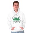 thumbnail image 5 of Fish Fishing Life Outdoors Enthusiast Hoodie Sweatshirt Women Men Brisco Brands X, 5 of 6