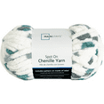 thumbnail image 3 of Mainstays Spot On Chenille Yarn, 56.8 yd, Coastal Multi, 100% Polyester, Super Bulky, Pack of 2, 3 of 4