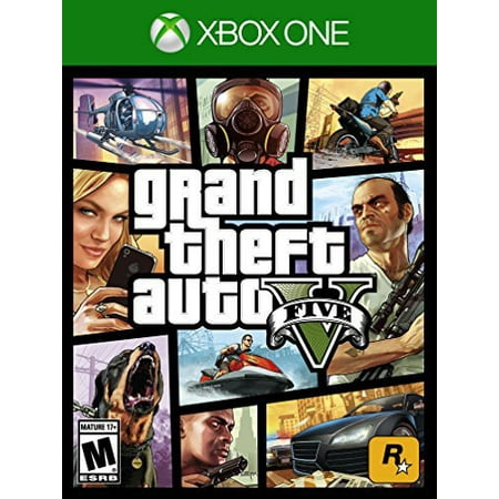 Grand Theft Auto V, Rockstar Games, Xbox One (Best Xbox One Games)
