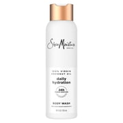 Pack of 4 Shea Moisture Daily Hydration Coconut Oil Body Wash - 18 oz - Package may vary