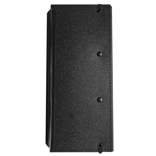 Portapapeles Plegable Triple De Material PP, Portapapeles Compacto Para Enfermería, Portadocumentos Para Enfermeras, Médicos, Hospitales Y Centros De Atención Médica, Color Estándar negro