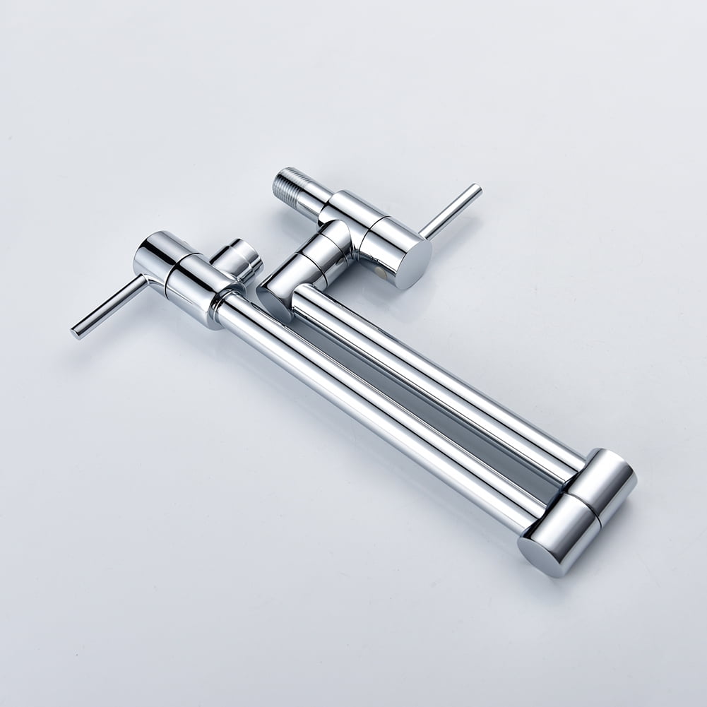 Kepooman Kitchen Faucets Commercial Solid with Folding Chrome Kitchen Sink Faucet Kepooman Kitchen Faucets Commercial Solid with Folding Chrome Kitchen Sink Faucet