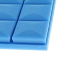 thumbnail image 3 of Esquirla 6 Pcs Sound Absorption Panel Sound Absorbing Foam Audio Parts for KTV Office Blue, 3 of 8