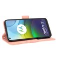 thumbnail image 5 of Case for Motorola MOTO G9 Power Cover Adjustable Detachable Card Holder Magnetic closure Leather Wallet Case - Pink, 5 of 5