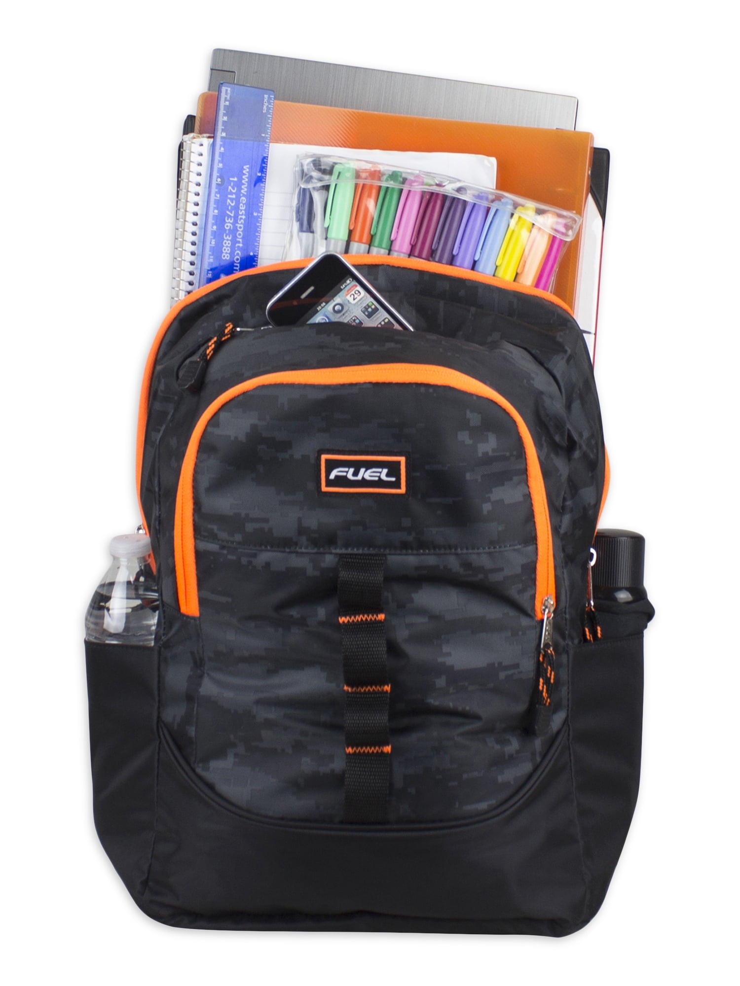Fuel Unisex All-Access Backpack, Digital Black Camouflage