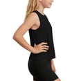 thumbnail image 7 of Cethrio Girls Tank Tops, Sleeveless Crew Neck Quick-drying Casual Athletic T-shirts Black Size 6, 7 of 7