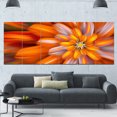 thumbnail image 1 of Designart - Massive Orange Fractal Flower - Floral Canvas Art Print, 1 of 3