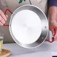 thumbnail image 3 of Cookware Fry Pan Stainless Kitchen Spain Fried Eggs Paella Pan Non Stick Skillet Pan With Double Handle Paella Base Flat Grill Skillet Frying Pan Roasting Pans, 3 of 7
