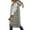 Green, variant on LYXSSBYX Vest for Women Women Warm Pocket Vest Coat Long Jacket Winter Sleeveless Down Parkas
