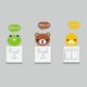 thumbnail image 3 of Pegatinas para interruptores, placas y enchufes de Stickerdesign, para pared de dormitorio, juego de 6, 3 of 3