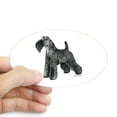 thumbnail image 1 of CafePress - Kerry Blue Terrier Oval Sticker - Sticker (Oval), 1 of 1