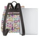 thumbnail image 3 of Fotbe Peace Love and Dove Flower Power Mochila Bolso con Estampado para Mujer, Mochila Antirrobo de Nylon Impermeable, Bolsa Ligera de Hombro, 3 of 4